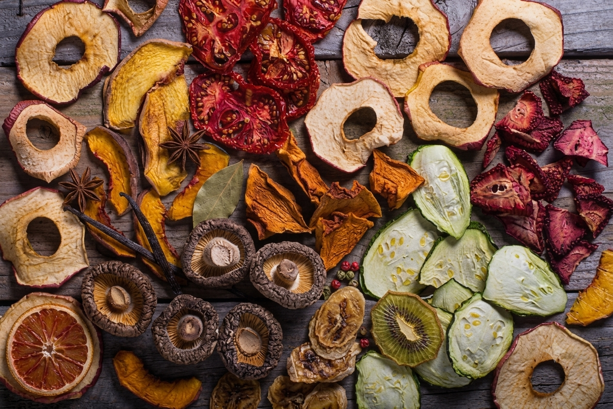 Sun-dried dehydrated staples from Jamvanya farms